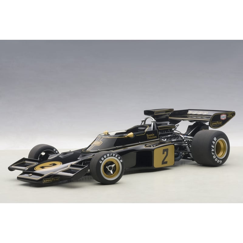 Autoart 1/18 Team Lotus Type 72E Grand Prix 1973 No.2 Ronnie Peterson