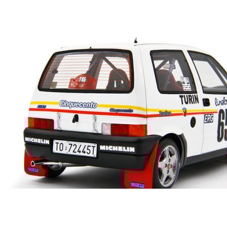 Laudo Racing 1/18 Fiat Cinquecento Trofeo No.65 Rally MonteCarlo A.Tumaini/A Viale 1993