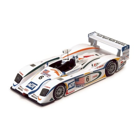 IXO 1/43 Audi R8 Sport North America Team No.6  Le Mans 2003 E.Piro/J.J.Lehto/S.Johansson
