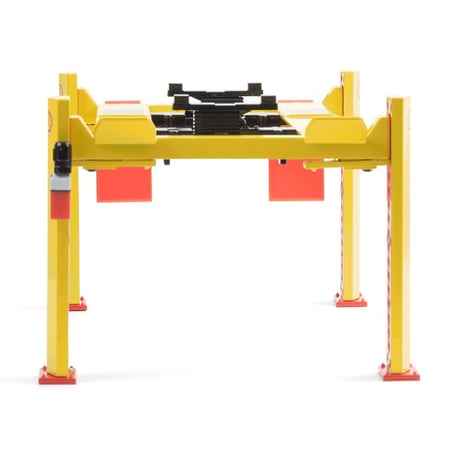 Greenlight Collectibles 1/18 Adjustable Four Post Lift  Shell Oil No.2