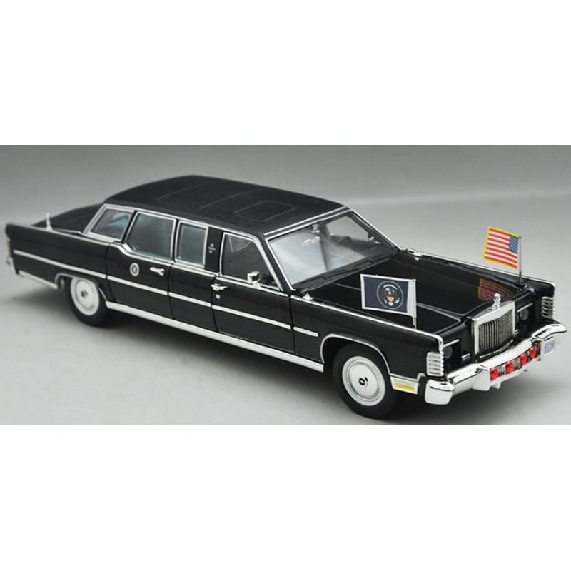 その他 Yat Ming Scale 1:24 - 1972 Lincoln Continental Reagan Car Yatming 1/24 Lincoln Continental Reagan Car 1972