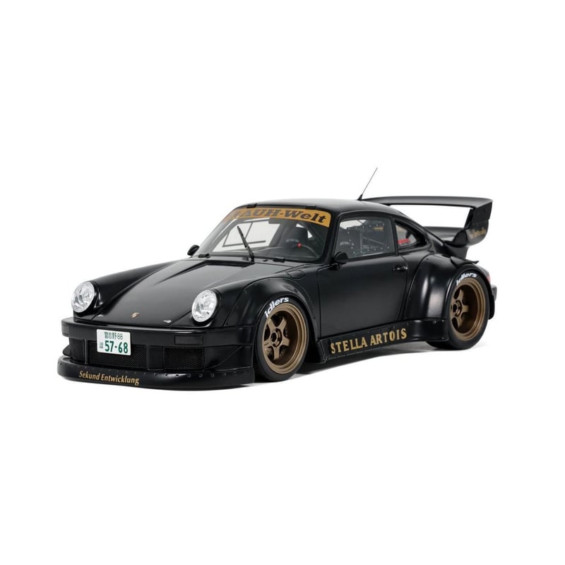 GT Spirit 1/18 Porsche 911 (964) RWB Rauh-Welt Body Kit Stella Artois 2008