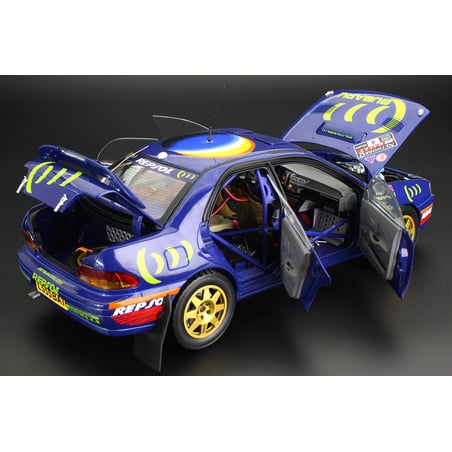 Sun Star 1/18 Subaru Impreza 555, Winner Rallye WM, RAC Rallye, Νο.4, C.McRae/D.Ringer 1995