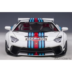 Autoart 1/18 Lamborghini Aventador Liberty Walk LB-Works Limited Edition Martini Livery