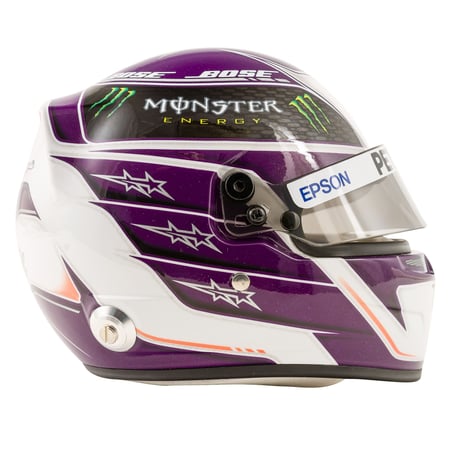 1:2 Helmet Lewis Hamilton 2020 Mercedes AMG Petronas F1 Team