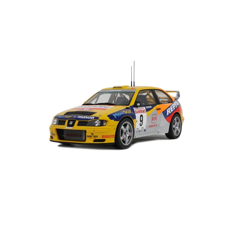 Otto Mobile 1/18 Seat Cordoba Evo 2 WRC San Remo 1999