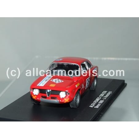 1:43 Alfa Romeo 1300 GTA- No.38- Zetor Racing Team- Brünn- J.Rosicky- 1969 (M4)