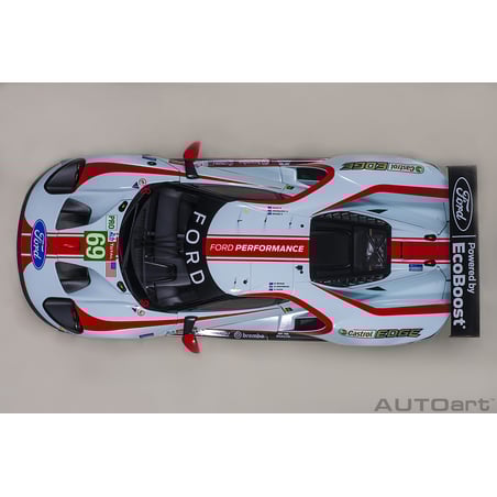Autoart 1/18 Ford GT GTE Pro Le Mans 24h 2019 No.69 R.Briscoe/R.Westbrook/S.Dixon