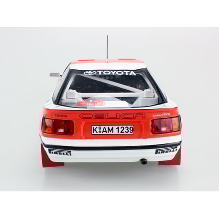 TopMarques 1/18 Toyota Celica St 165 Monaco Winner 1991 No.2 Carlos Sainz / Luis Moya