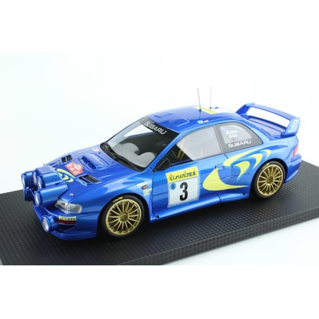 1/18 Subaru Impreza S4 WRC MC Rally 1998 3rd Place Colin McRae/ Nicky Grist