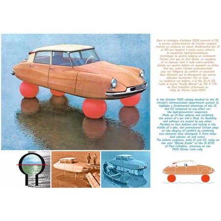 Norev 1/12 Citroën DS 19 Sur Ballons / Baloons 1959