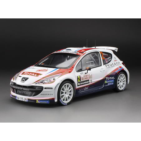 Sun Star 1/18 Peugeot 207 S2000, Rallye WM, Rallye Monte Carlo, 2011, No.2, P.Solberg/C.Patterson