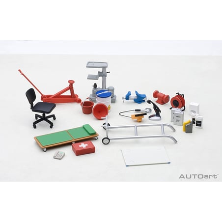 Autoart 1/18 Garage kit set (version 1)