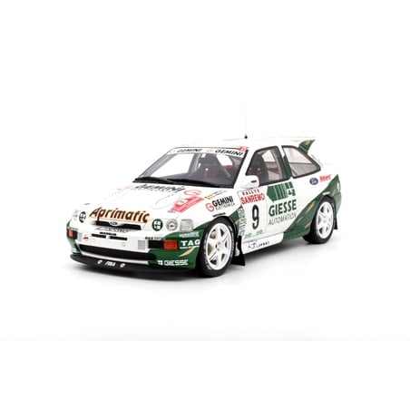 Otto Mobile 1/18  Ford Escort RS Cosworth Gr.A Team Giesse No.9 4th Rally San Remo1994  Bruno Thiry / Stephane Prevot
