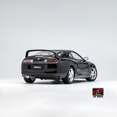 LCD Models 1/18 Toyota Supra MKIV (A80) Coupe 1993 (Car lift and key fob included)