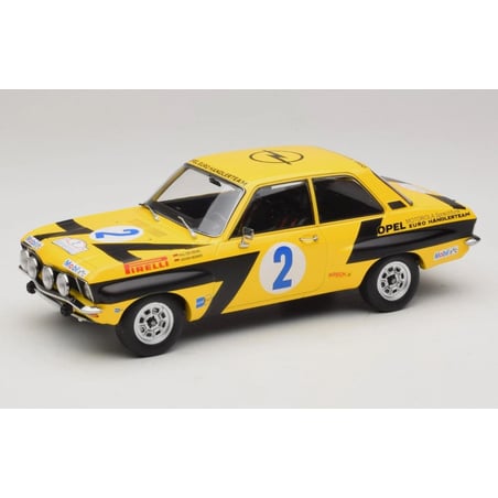 MCG 1/18 Opel Ascona A, 1.9 SR No.2, Rally Acropolis Rally (Night Version) 1975, W.Röhrl/Berger