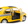 Solido 1/18 Fiat 500 TAXI NYC 1965