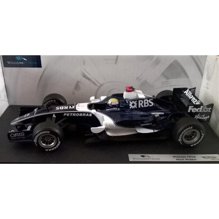 Hotwheels 1/18 Williams FW 27  M. Webber 2006