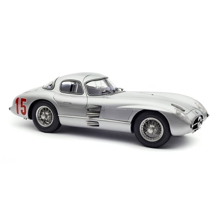 CMC 1/18 Mercedes-Benz 300 SLR Coupé, Grand Prix of Sweden, 1955, No.15