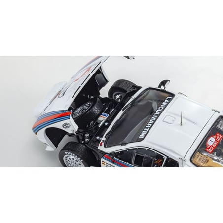 1/18 Lancia Rally 037 Martini No.1 Winner Rally Monte Carlo ( Night Version) 1983, Drivers W. Rohrl / Ch.Geistdorfer