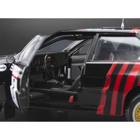 Sun Star 1/18 Audi quattro A2, Circuit des Ardennes, No.5, J.Bosch/S.Bond, 1986