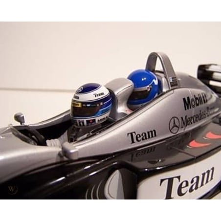 Minichamps 1/18 McLaren Mercedes MP4-98T Double Seater Mika Hakkinen & Erja Hakkinen Lapland 17 April 2000