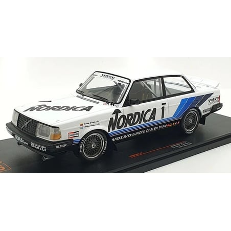 Ixo 1/18 Volvo 240 Turbo Volvo Europe Dealer Team, No.1, 3rd ETCC Brünn, Johnny Cecotto/Anders Olofsson 1986
