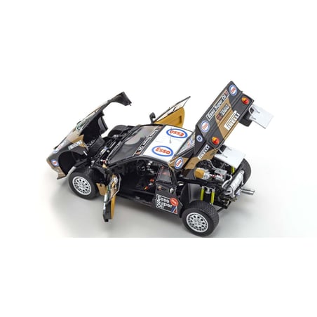 Kyosho 1/18 Lancia Rally 037 1985, Winner Rally Piancavallo, No.1, F.Tabaton / L.Tedeschini