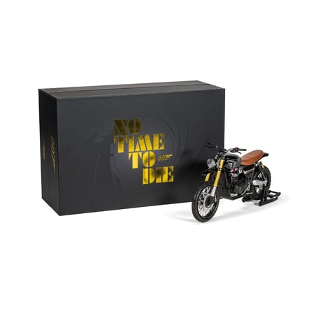 Corgi 1/12 Triumph Scrambler 1200XE, James Bond 007, No Time to Die, Off Road chase Norway, 2019