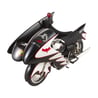 HotWheels 1/18 Batman & Robin 1966 Tv Series Batcycle & Sidecar