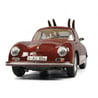 1/18 Porsche 356 A Carrera Coupe "Skiurlaub" with Luggage Rack and 2 pairs of Ski