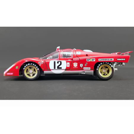 1:18 Ferrari 512M 1971 No.12, 24 Hours of Le Mans, 3rd Place Drivers: Sam Posey & Tony Adamowicz