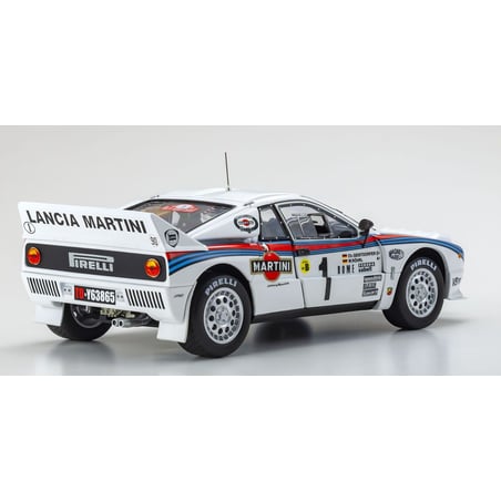 1/18 Lancia Rally 037 Martini No.1 Winner Rally Monte Carlo ( Night Version) 1983, Drivers W. Rohrl / Ch.Geistdorfer