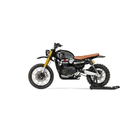 Corgi 1/12 Triumph Scrambler 1200XE, James Bond 007, No Time to Die, Off Road chase Norway, 2019