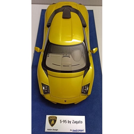 LookSmart 1/18 Lamborghini 5-95 by Zagato with Titanium wheels 2014