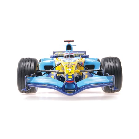 Minichamps 1/18 Renault R25 F1 Team No.5 Winner Bahrain GP F1 World Champion 2005 Fernando Alonso
