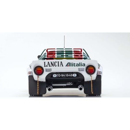 Kyosho 1/18 Lancia Stratos HF Alitalia, No.1, Winner Monte Carlo 1977(Night Version) S.Munari/S.Maiga
