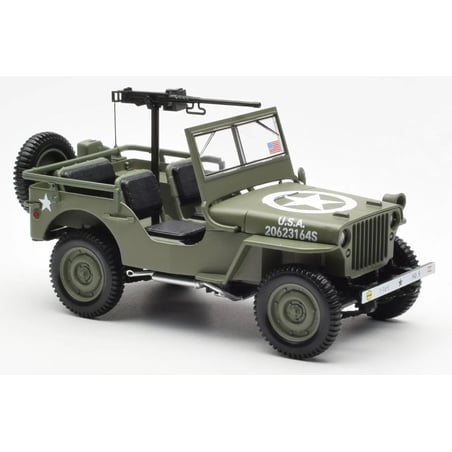 NOREV 1/18 Jeep Willys US Army D-Day Normady 1944