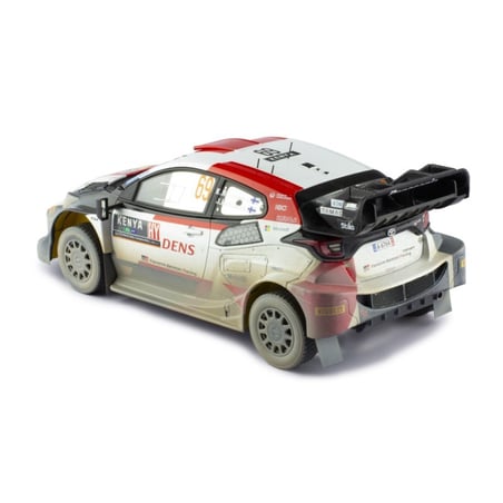IXO 1/18 Toyota GR Yaris Rally 1, No.69, Safari Rally 2023, K.Rovanpera / J.Halttunen (with dirt effects)