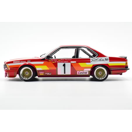 Minichamps 1/18 BMW 635 CSi Winner 24h Nürburgring 1985 No.1 Auto Budde Team Felder/Hamelmann/Walterscheid-Müller