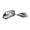 Otto Mobile 1/18 Renault Master Van with Trailer & Clio Maxi Diac Night Version No 15 Rally Monte Carlo, Driver: Bugalski 1995
