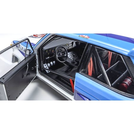 Kyosho 1/18 Fiat 131 Abarth Works Olio No.5 Winner Rally Portugal 1980 W. Rohrl / C.Geistdorfer