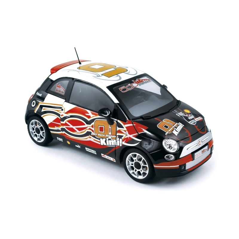 Norev 1/18 Fiat 500 Wroom Version K.Raikkonen