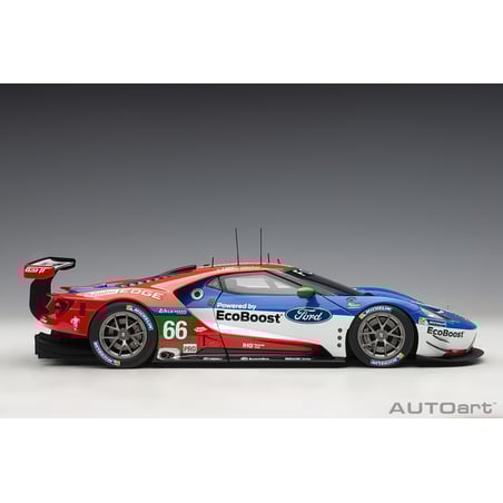 Autoart 1/18 Ford GT Le Mans 2016 No.66 B.Johnson/S.Mucke/O.Pla