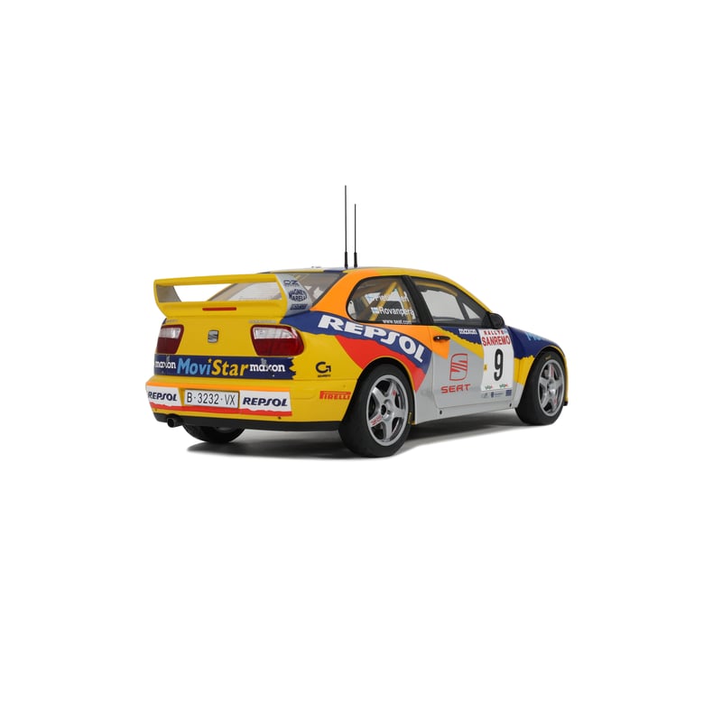 Miniature Voiture SKID VITESSE 1/43 Seat Cordoba WRC Monte Carlo 1999 #9 - Réf SKM99034