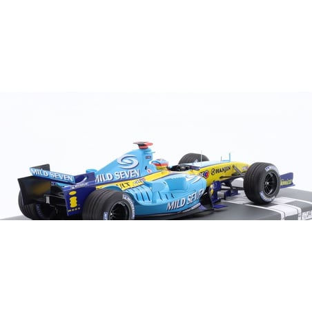 Minichamps 1/18 Renault R25 F1 Team No.5 Winner Bahrain GP F1 World Champion 2005 Fernando Alonso