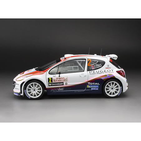 Sun Star 1/18 Peugeot 207 S2000, Rallye WM, Rallye Monte Carlo, 2011, No.2, P.Solberg/C.Patterson