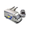 Otto Mobile 1/18 Renault Master Van with Trailer & Clio Maxi Diac Night Version No 15 Rally Monte Carlo, Driver: Bugalski 1995