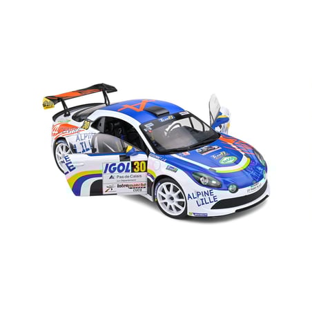Solido 1/18 Alpine A110-R Rallye Du Tourquet 2020 No.30 F.Delecour