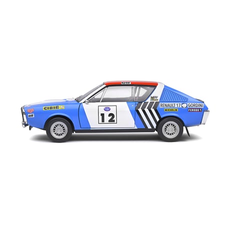 1/18 Renault 17 Gordini  Rallye Press on Regardless 1974 No.12 J.L.Therier